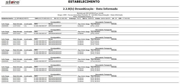 2.2.8(B) DESUNITIZAÇÃO - DATA INFORMADA LAYOUT